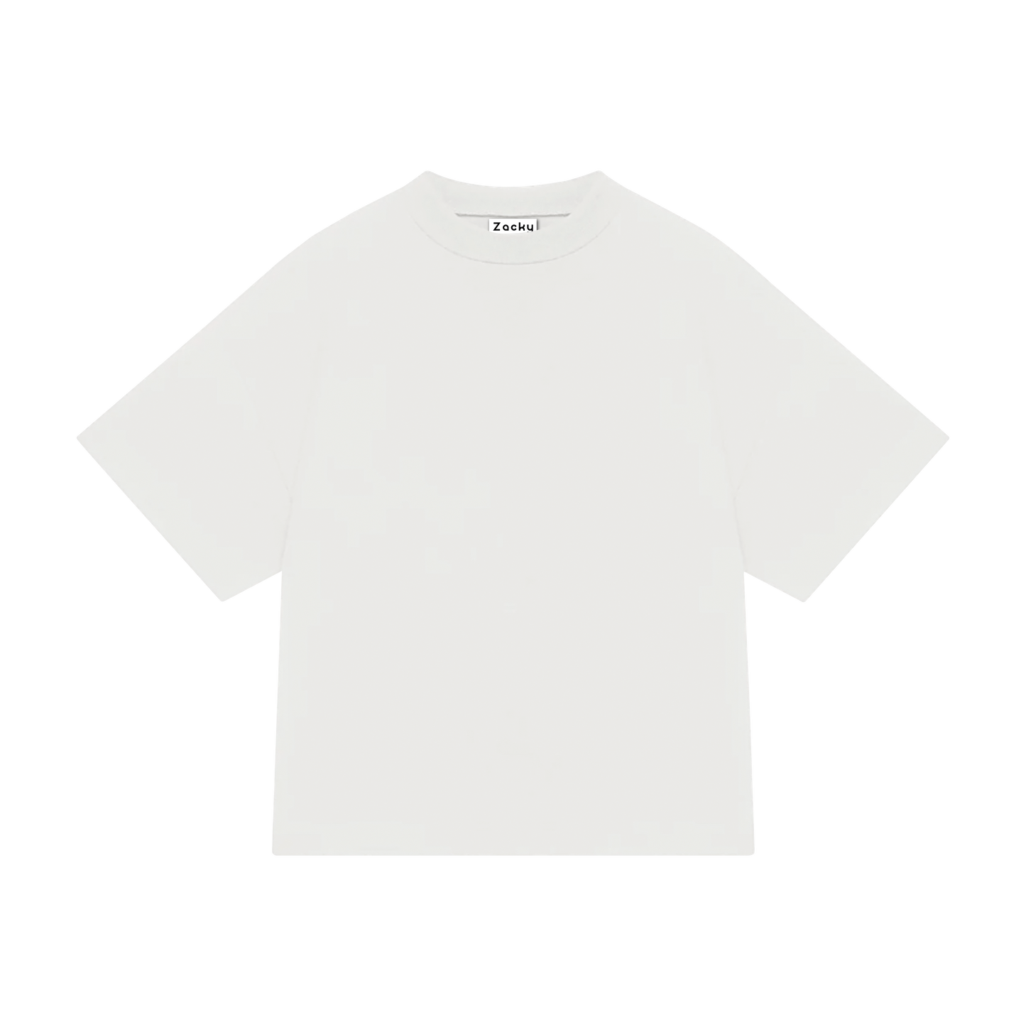 WHITE CREWNECK TEE